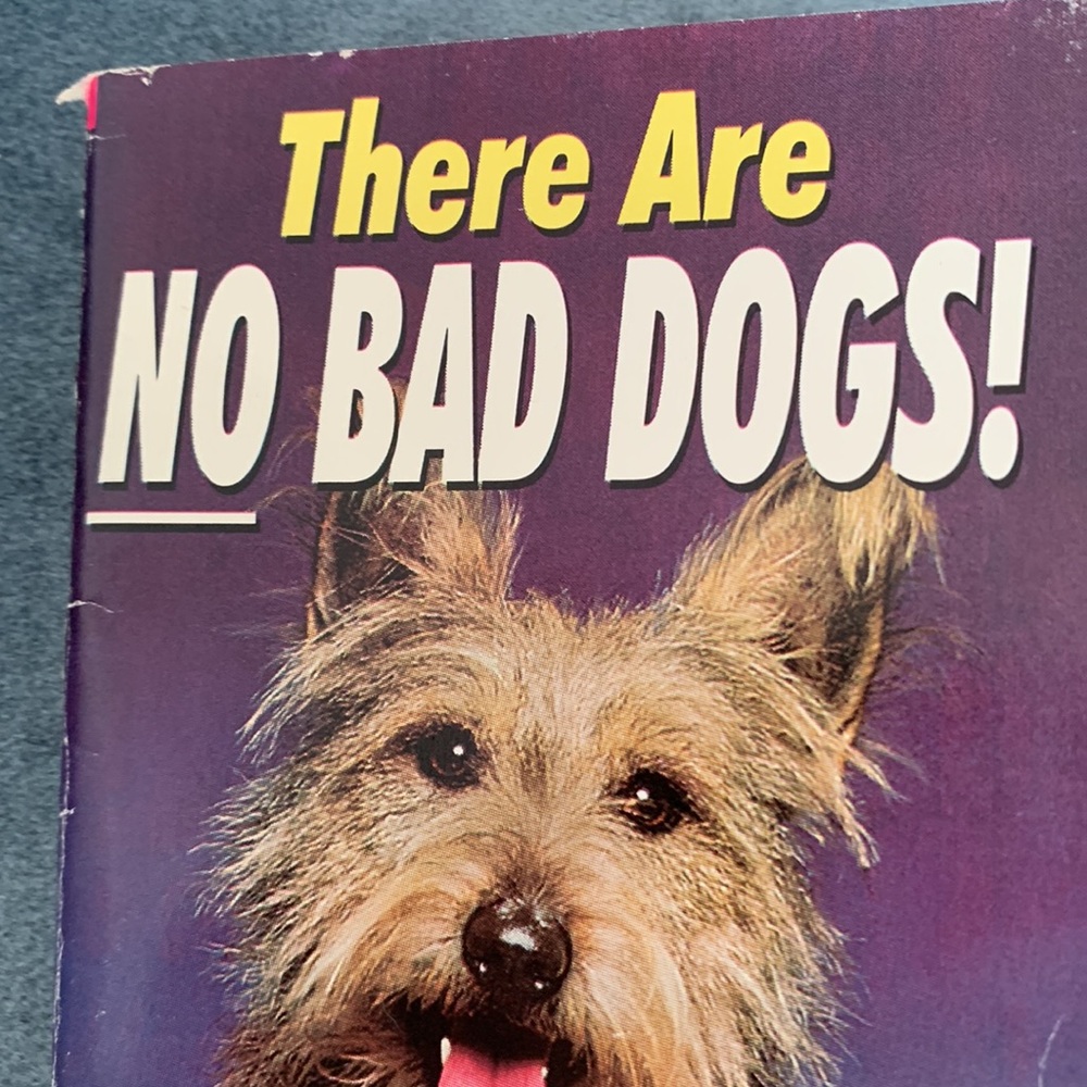 There are NO Bad Dogs soft cover book